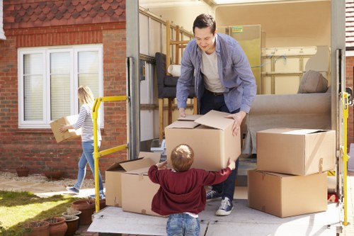 Commercial relocation planning in Leyton office environment