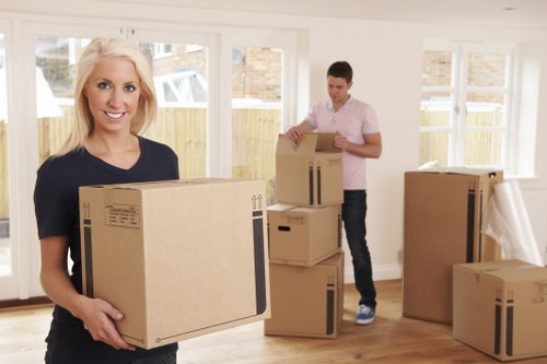 Professional packing service for a Leyton home move