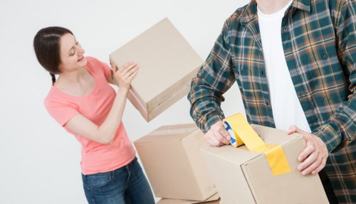 Flat removals in Leyton with careful handling on stairs