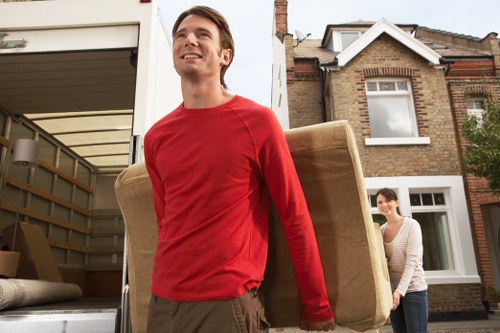 Office relocation setup for removals in Leyton