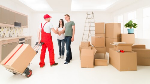 Efficient man and van delivery service handling furniture in Leyton