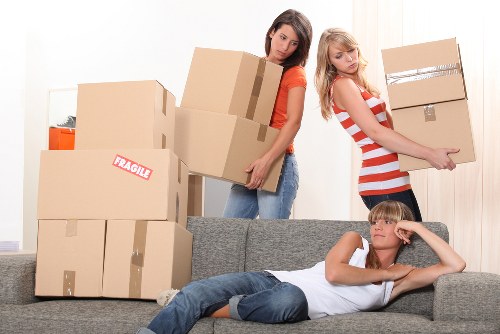Screen-reader friendly Leyton moving service webpage illustration